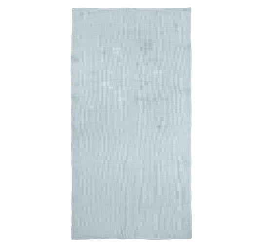 Waffle Cotton Bath Towel Range Cloud