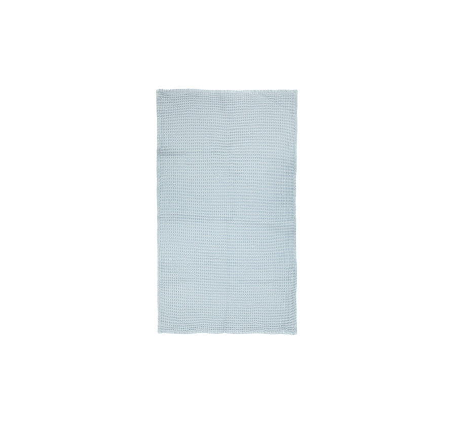 Waffle Cotton Bath Towel Range Cloud