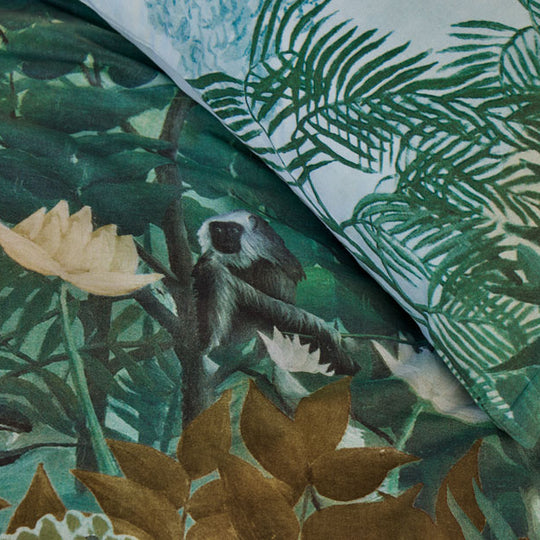 Madagascar Quilt Cover Set Range Green
