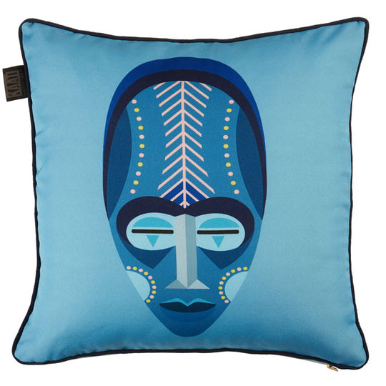 Mascarade 40x40cm Filled Cushion Blue