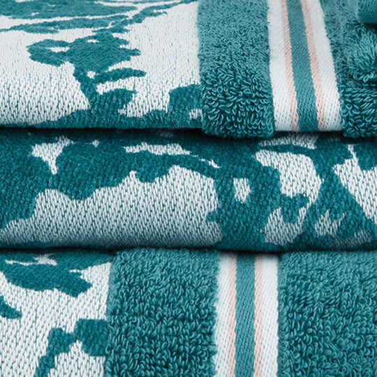 Fleurir Bath Towel Range Blue