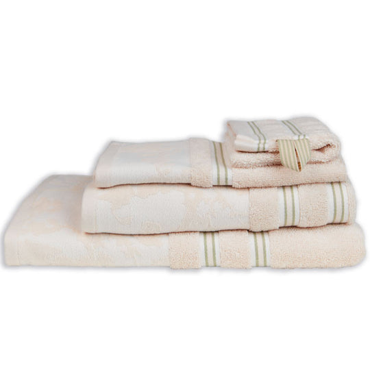 Fleurir Bath Towel Range Off White