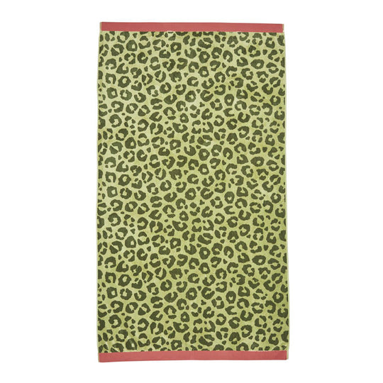 Wildcat 100x180cm Beach Towel Green