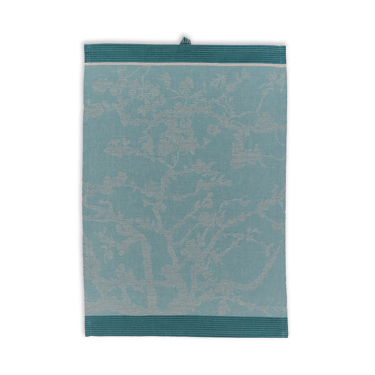 Fleurir Tea Towel Blue