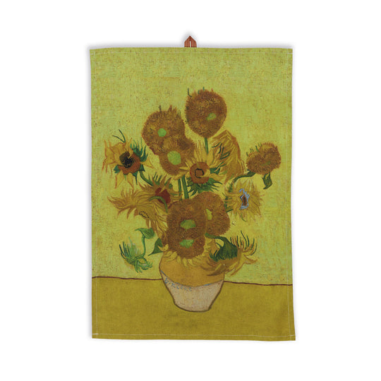 Sunflower Tea Towel Yellow