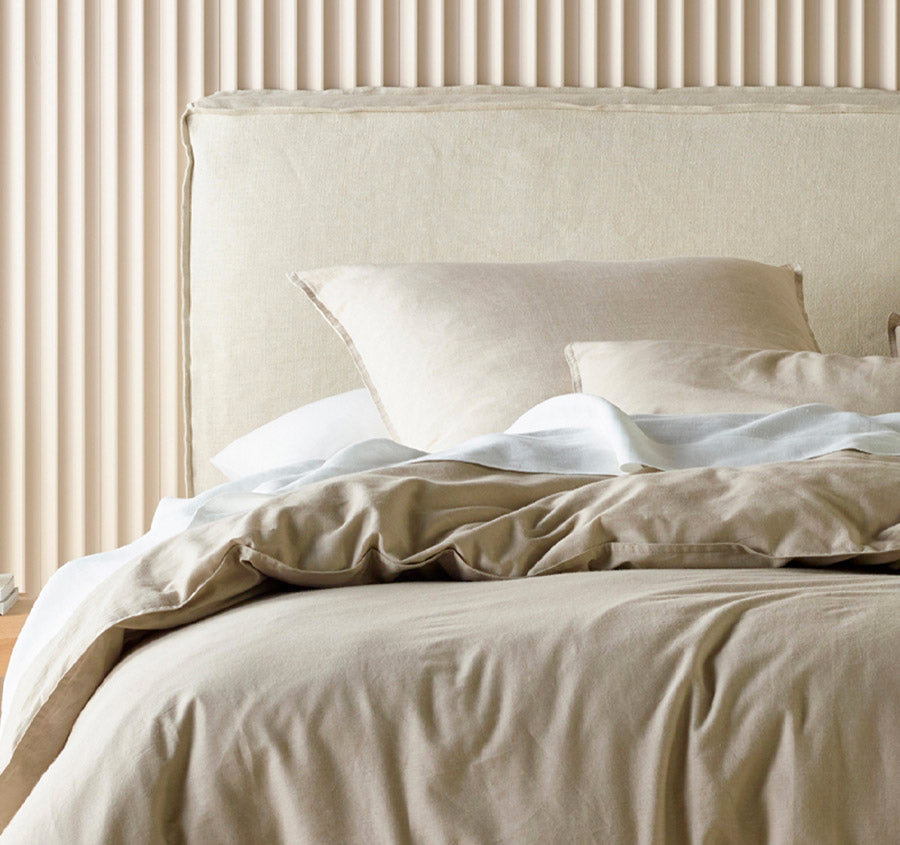 Acacia Quilt Cover Set Range Sand