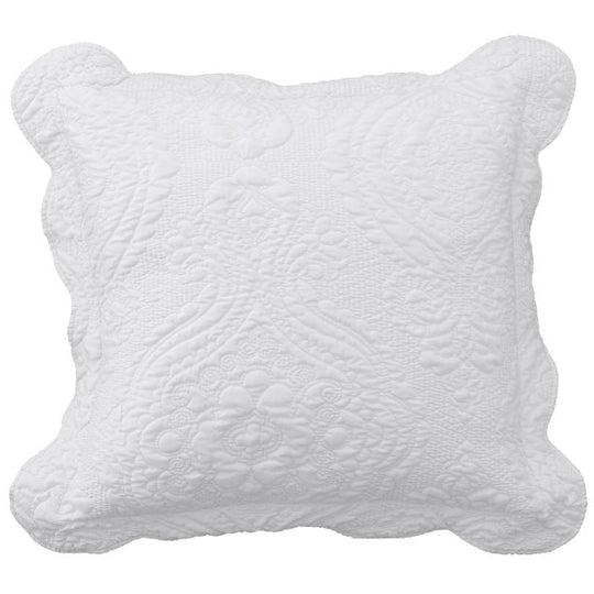 Cordelia 43x43cm Filled Cushion White