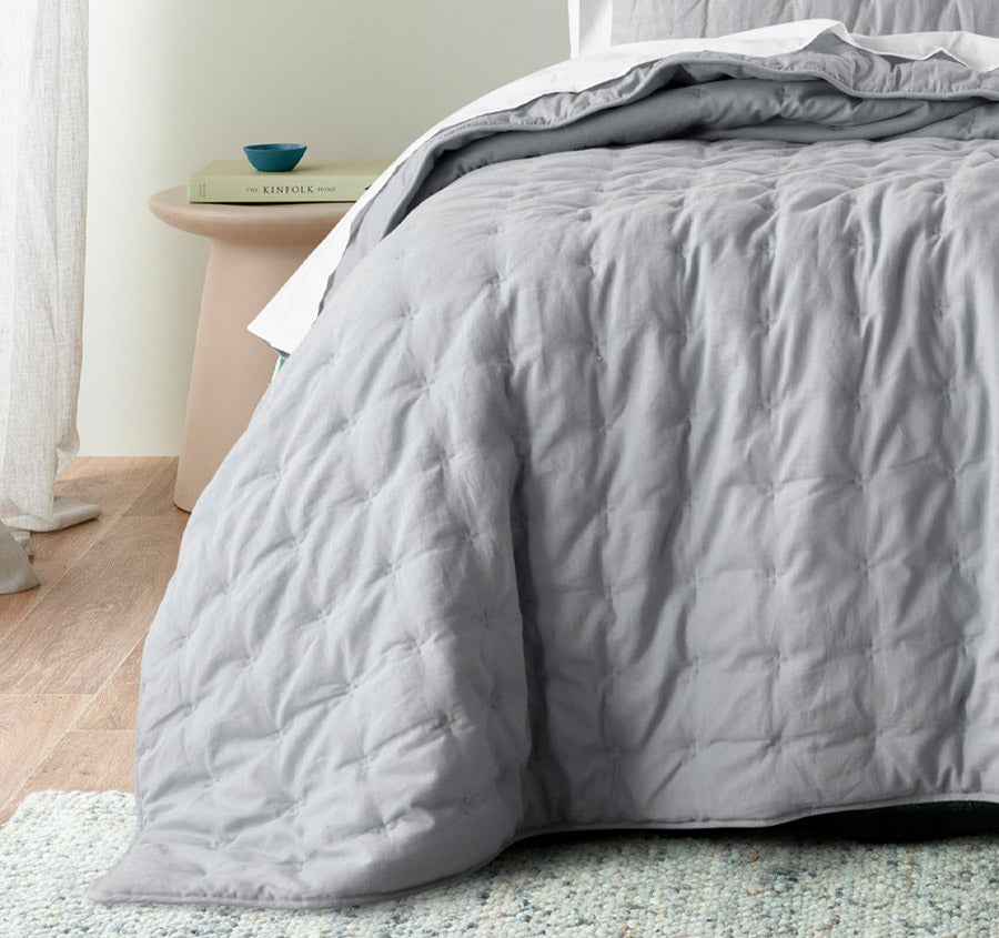 Langston Comforter Set Range Silver