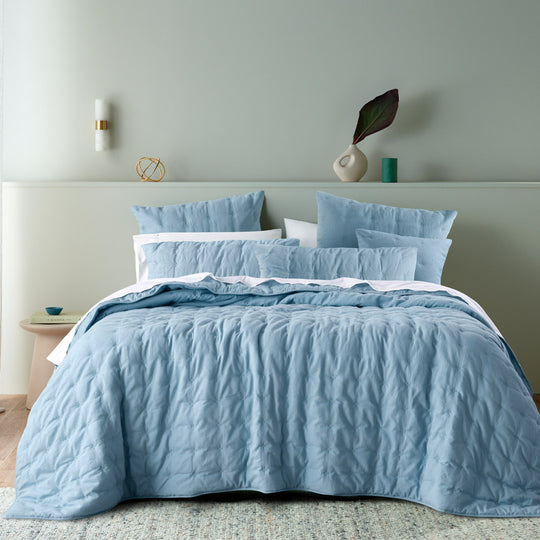Langston Comforter Set Range Blue
