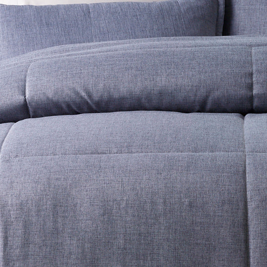 Maynard 6 Piece Comforter Set Range Blue