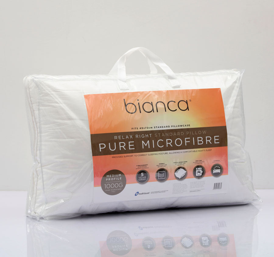 Relax Right 1000g Medium Standard Pillow