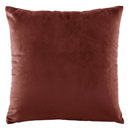 Vivid Coordinates Velvet European Pillowcase Terracotta
