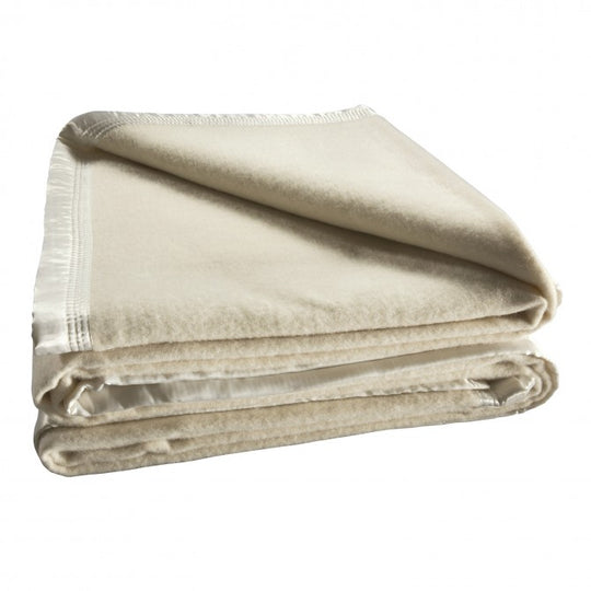 Australian Wool 480GSM Blanket Range Cream