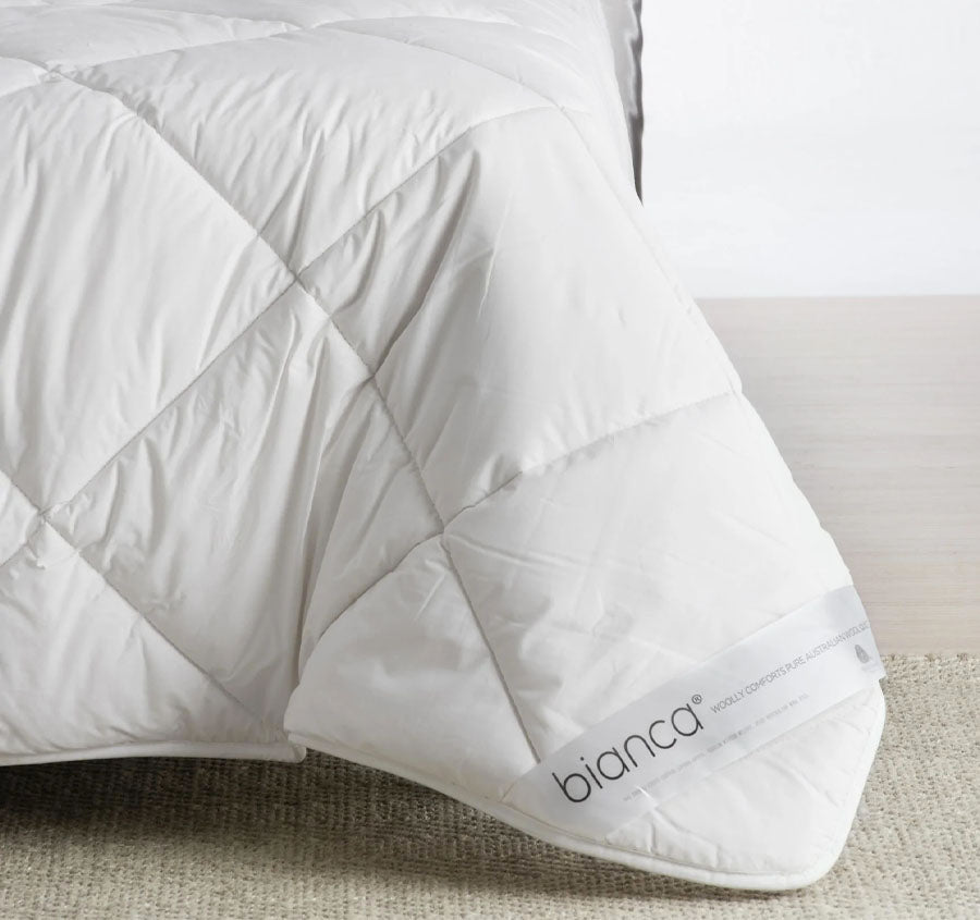 Woolly Comforts 550gsm Winter Australian Wool Quilt Range