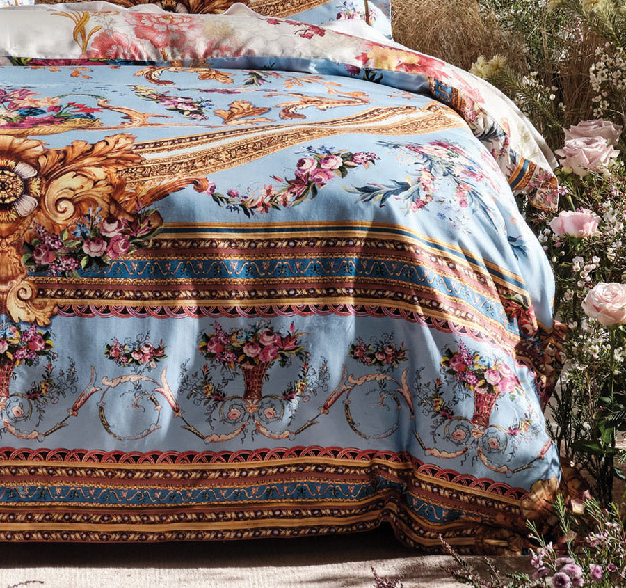 Floraful Quilt Cover Set Range Blue