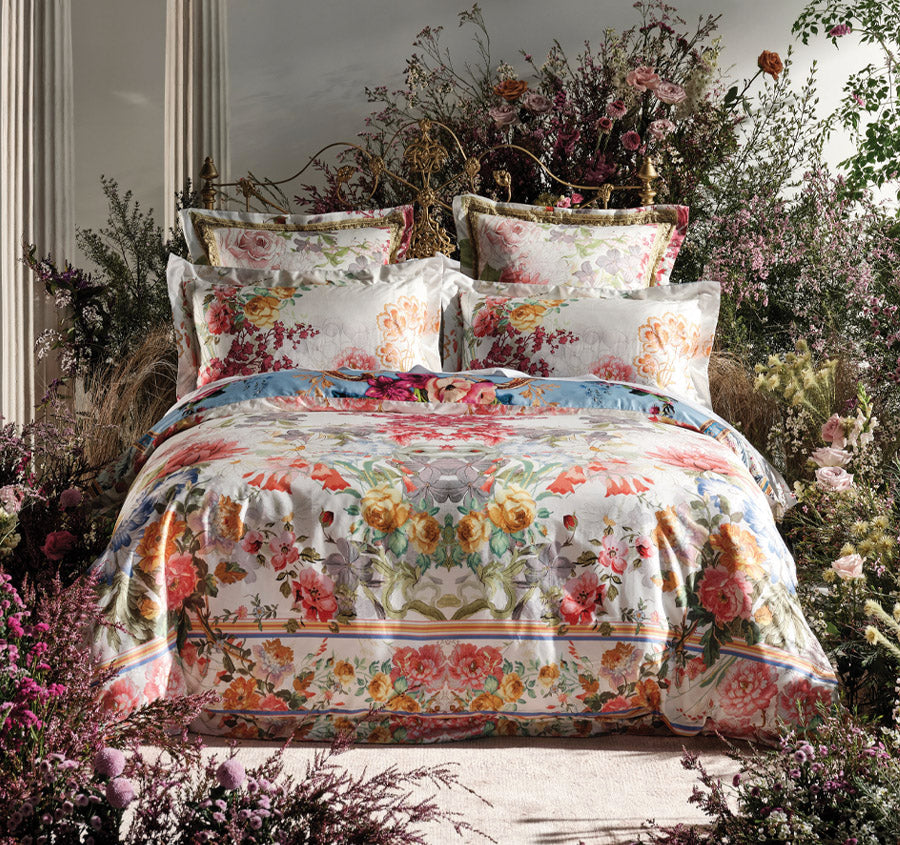Floraful Quilt Cover Set Range Blue