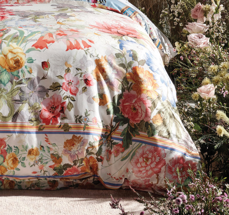 Floraful Quilt Cover Set Range Blue