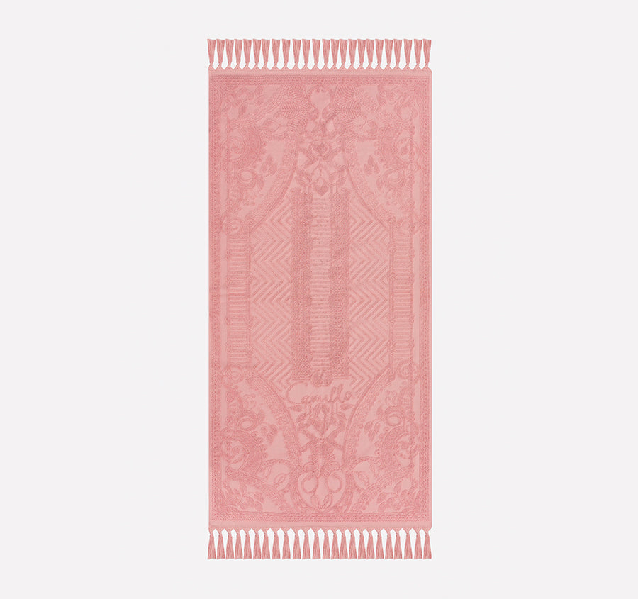 Palm Jacquard 620GSM Bath Towel Range Blossom
