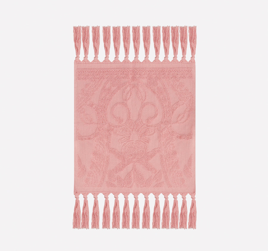 Palm Jacquard 620GSM Bath Towel Range Blossom