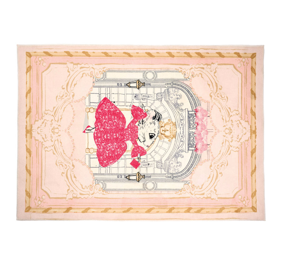 Fashion Claris 105x150cm Floor Rug Blush