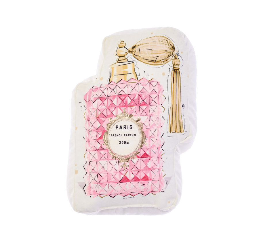 French Parfum Filled Novelty Cushion Pink