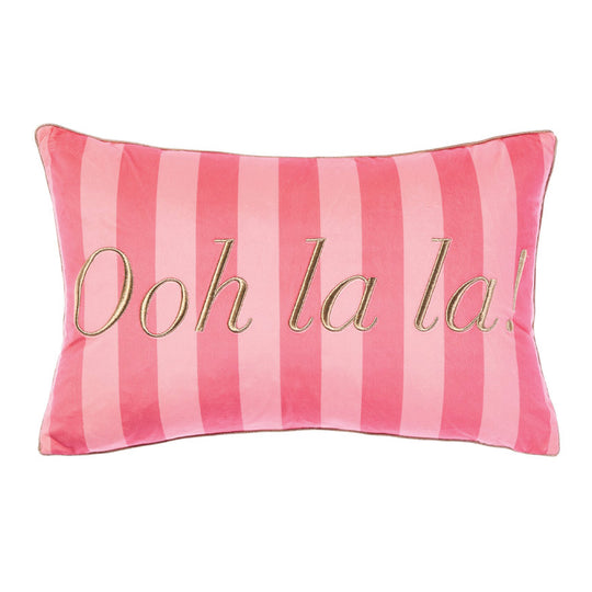 Ooh La La 35x55cm Filled Cushion Pink