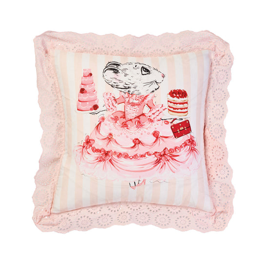The Grand Palace Party 45x45cm Cushion Pink