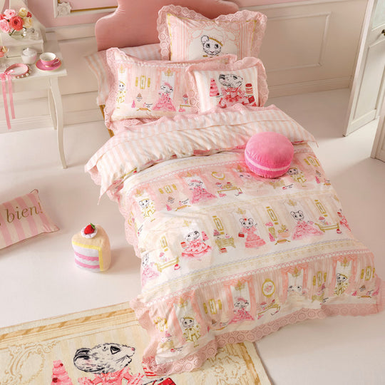 The Grand Palace Party Quilt Cover Set Range Pink