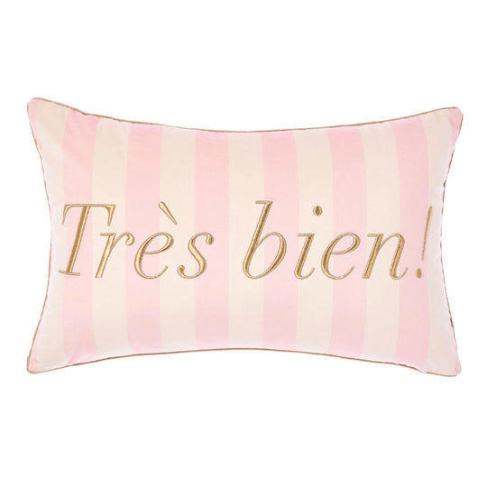 Tres Bien 35x55cm Filled Cushion Pink