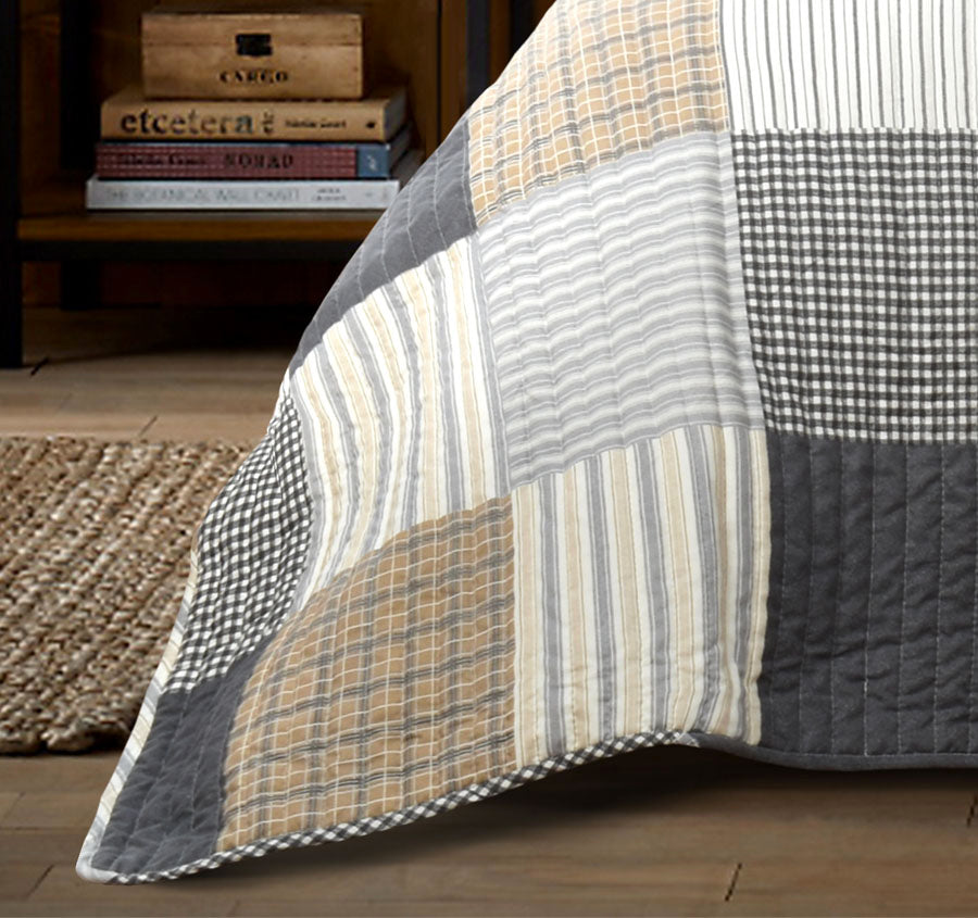 Vintage Patch Coverlet Set Range