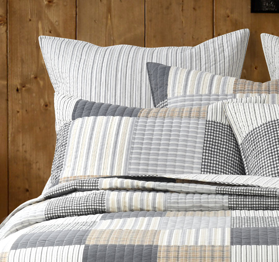 Vintage Patch Coverlet Set Range