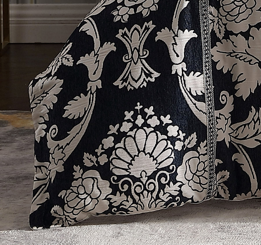 Coronet Quilt Cover Set Range Ink