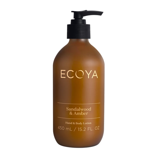 Hand and Body Lotion 450ml Sandalwood and Amber