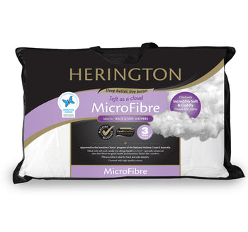 MicroFibre Low Allergy Medium Profile Standard Pillow