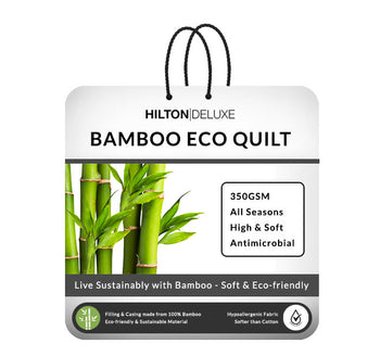 All Seasons High Loft Bamboo Eco 350GSM Quilt Range
