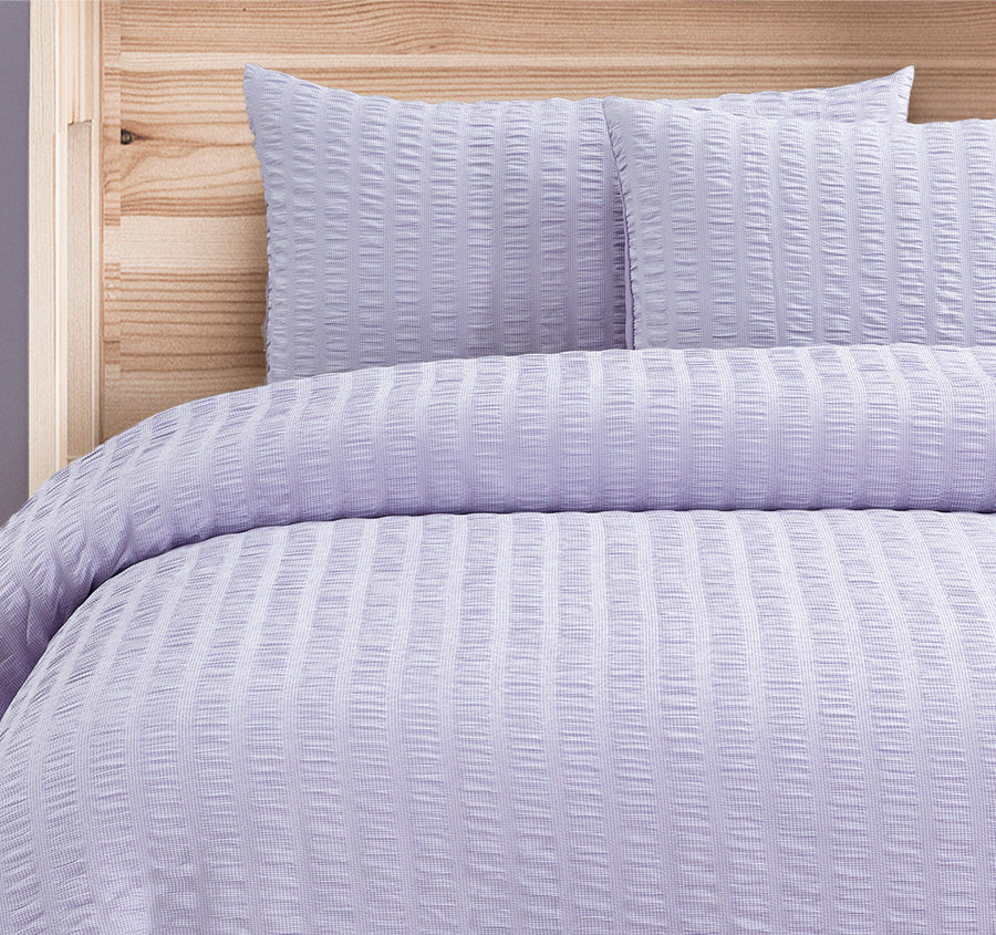 Ainsley Quilt Cover Set Range Lilac