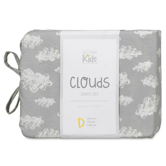 Clouds Sheet Set Range Grey