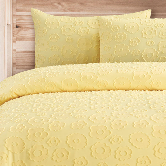 Daisee Do Quilt Cover Set Range Yellow