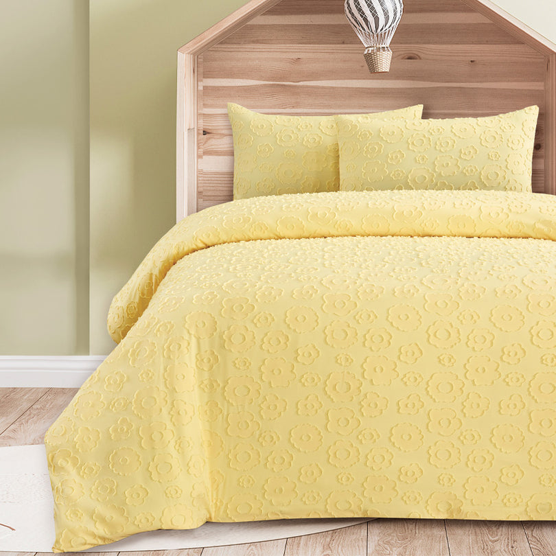 Daisee Do Quilt Cover Set Range Yellow Manchester Warehouse