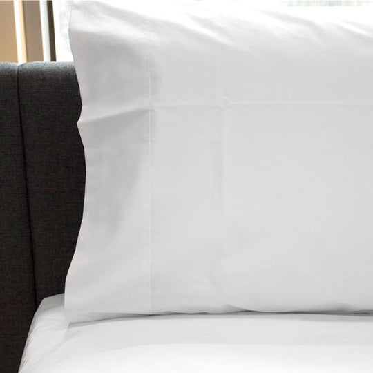 Crisp Standard Cuff Pillowcase White