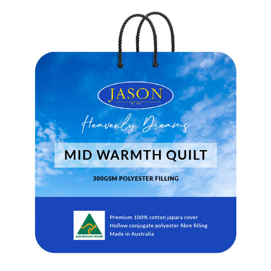 Heavenly Dreams Mid Warmth 300GSM Commercial Quilt Range