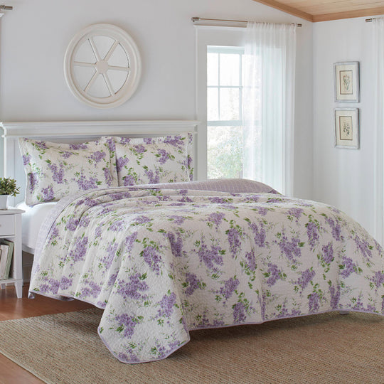 Keighley Coverlet Set Lilac
