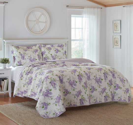 Keighley Coverlet Set Lilac