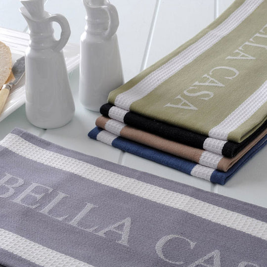 Bella Casa Egyptian Cotton Tea Towel Latte
