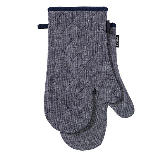 Eco Recycled Oven Mitt 2 Pack Navy