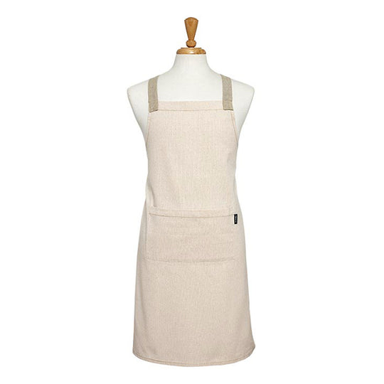 Eco Recycled Apron Natural