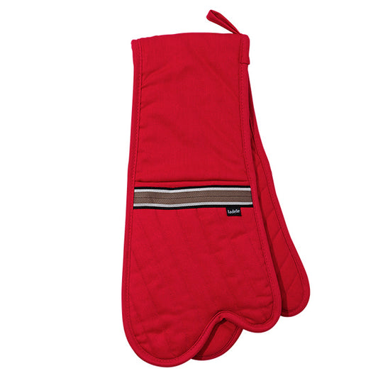 Professional Series II Double Oven Mitt Red
