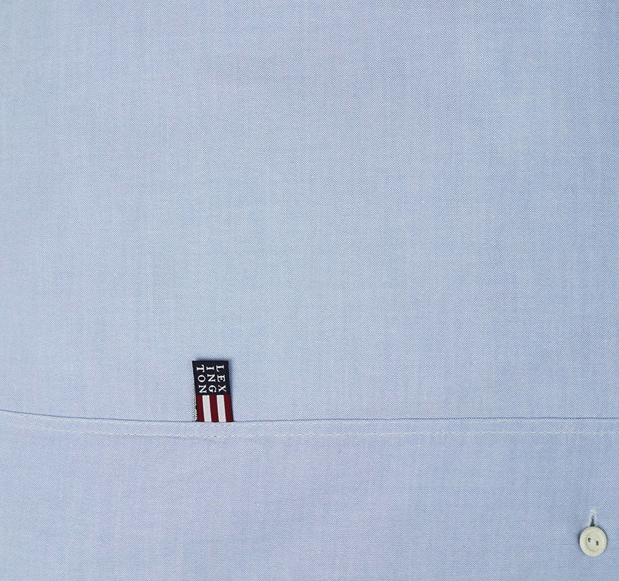 American Pin Point Oxford Quilt Cover Set Range Blue