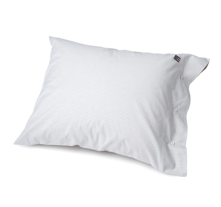 American Pin Point Oxford Quilt Cover Set Range Grey and White