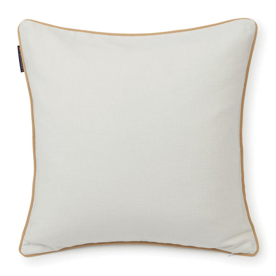 Good Life 50x50cm Filled Cushion White and Coral